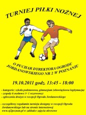 Turniej piłki nożnej 19-10-2011