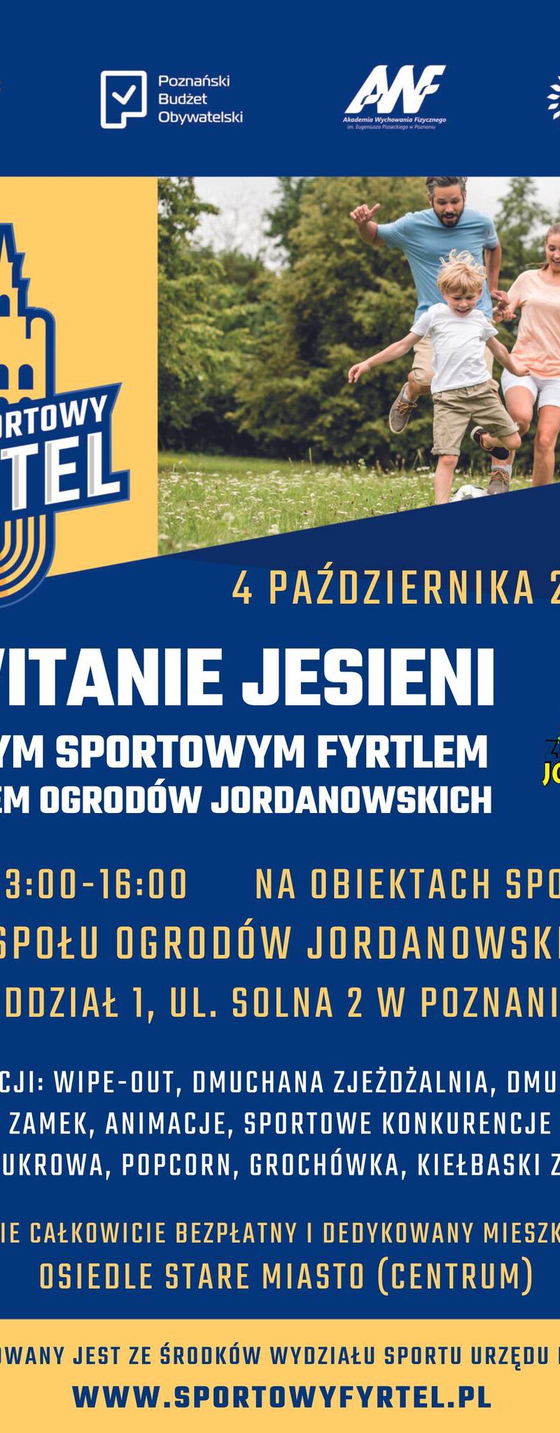 Powitanie Jesieni – Festyn na OJ1 –  4 – 10- 2025